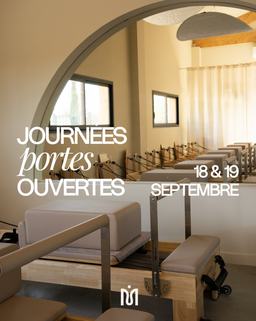 Journées portes ouvertes chez Casa mauna testez nos cours de yoga barre pilates mat pilates reformer pris réduits